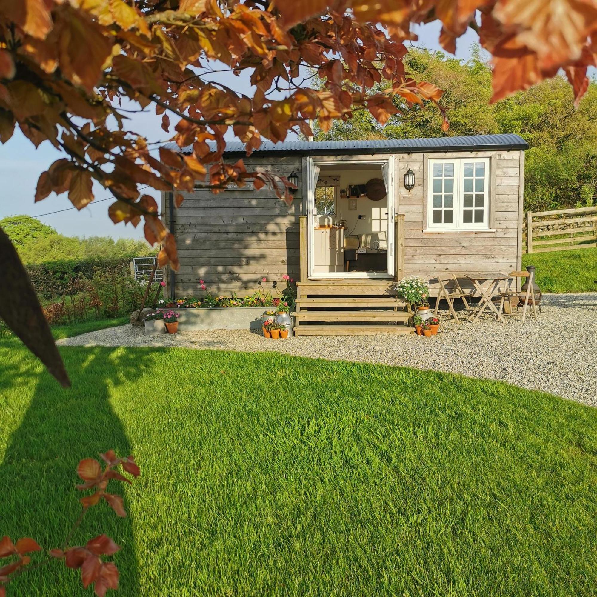 エクセター Elvan Farm Shepherd'S Hutヴィラ エクステリア 写真